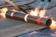 Began flat roof sealing